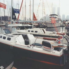 Boat show boats (photo courtesy of General Boats)