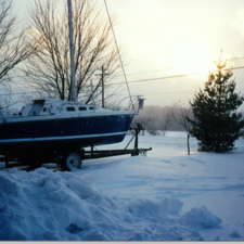 Fretnaught in Winter, Doug Gardner & Robin Thomas