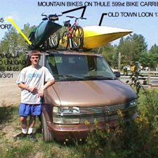 Roger Pihlaja Kayak Carrier System No. 1